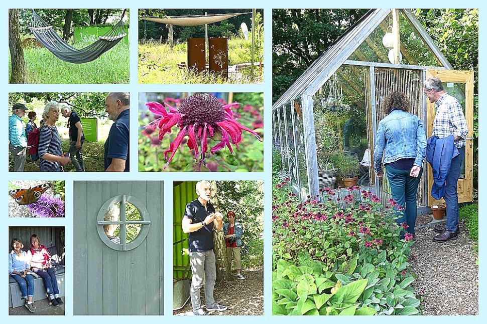 Besuch im Arten Eden Collage und Impressionen